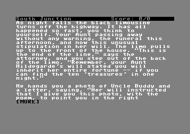 Hollywood Hijinx screenshot 3 for Commodore 64